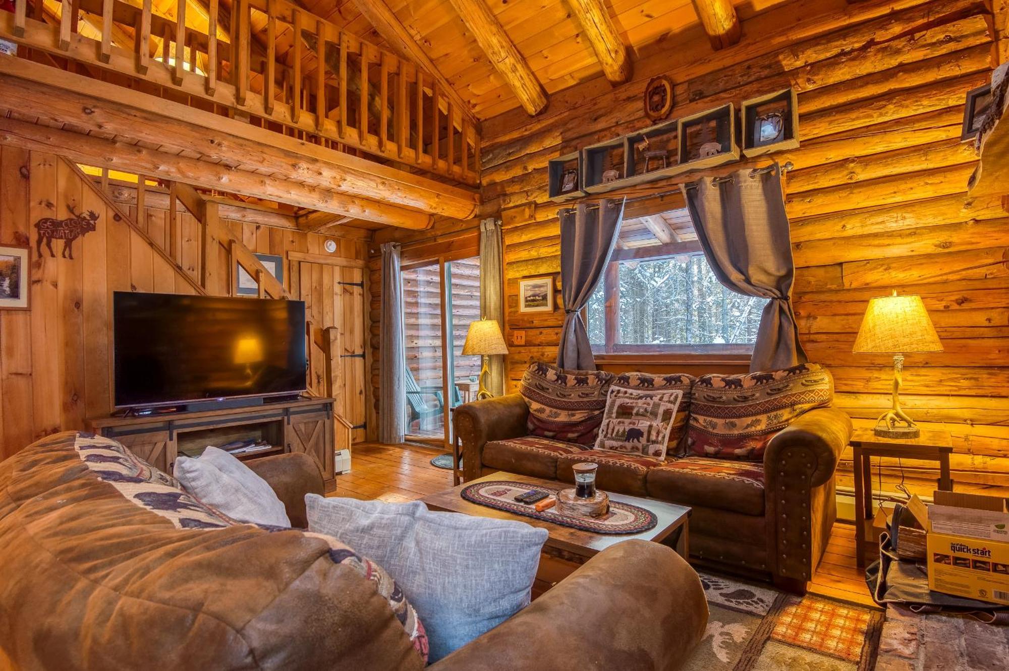 Family-Focused & Pet-Friendly Log Cabin With 4Br 2Ba Sleeps 10 Bethlehem Exterior photo